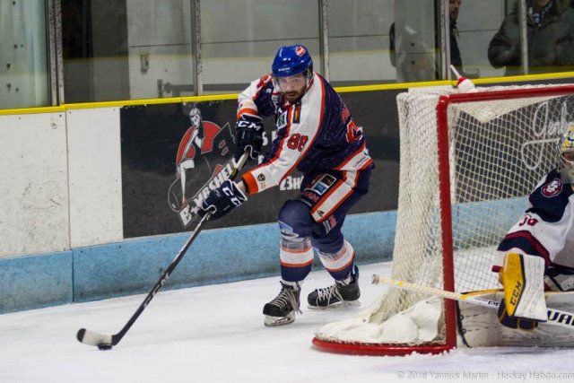Photo hockey match Clermont-Ferrand - Wasquehal Lille le 24/02/2018