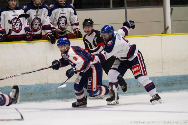 Photo hockey match Clermont-Ferrand - Wasquehal Lille le 24/02/2018