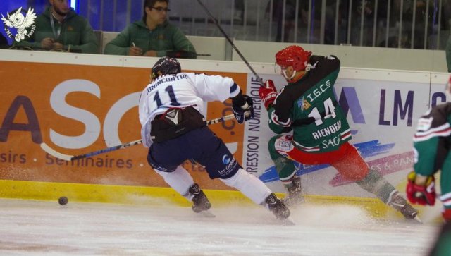 Photo hockey match Anglet - Tours  le 24/02/2018