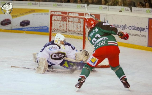 Photo hockey match Anglet - Tours  le 24/02/2018