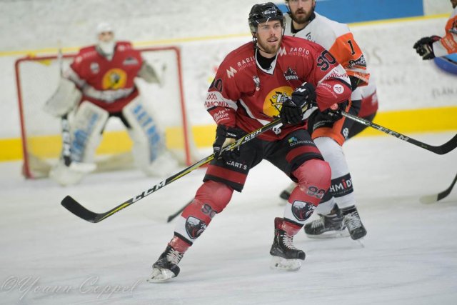 Photo hockey match Chamonix  - Epinal  le 27/02/2018