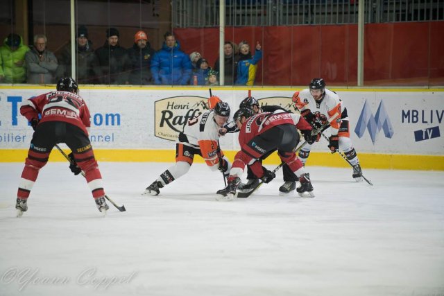 Photo hockey match Chamonix  - Epinal  le 27/02/2018
