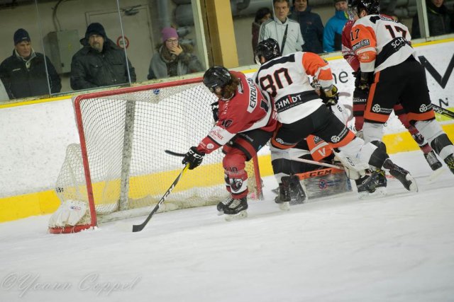 Photo hockey match Chamonix  - Epinal  le 27/02/2018