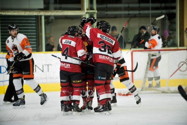 Photo hockey match Chamonix  - Epinal  le 27/02/2018
