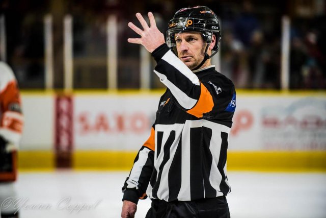 Photo hockey match Chamonix  - Epinal  le 27/02/2018