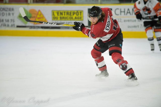 Photo hockey match Chamonix  - Epinal  le 27/02/2018