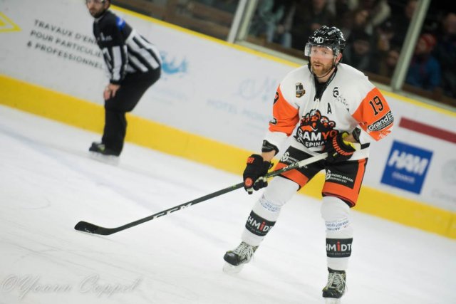 Photo hockey match Chamonix  - Epinal  le 27/02/2018