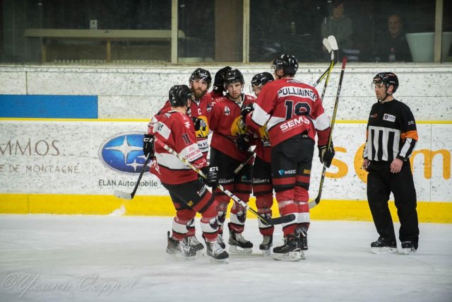 Photo hockey match Chamonix  - Epinal  le 27/02/2018