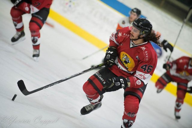 Photo hockey match Chamonix  - Epinal  le 27/02/2018