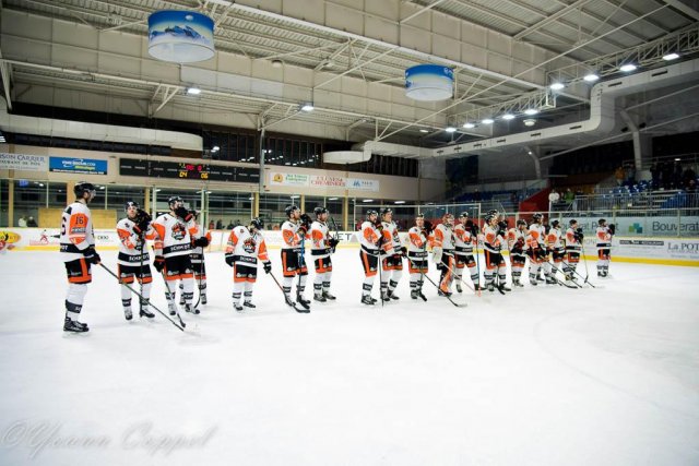Photo hockey match Chamonix  - Epinal  le 27/02/2018