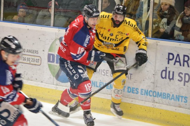 Photo hockey match Angers  - Rouen le 27/02/2018