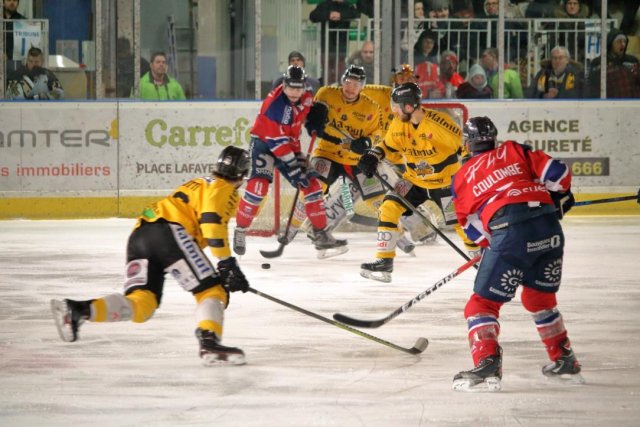 Photo hockey match Angers  - Rouen le 27/02/2018