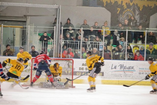 Photo hockey match Angers  - Rouen le 27/02/2018