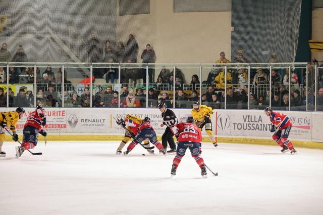 Photo hockey match Angers  - Rouen le 27/02/2018