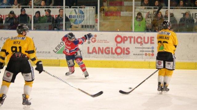 Photo hockey match Angers  - Rouen le 27/02/2018