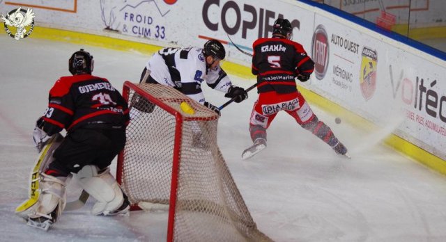 Photo hockey match Bordeaux - Gap  le 28/02/2018