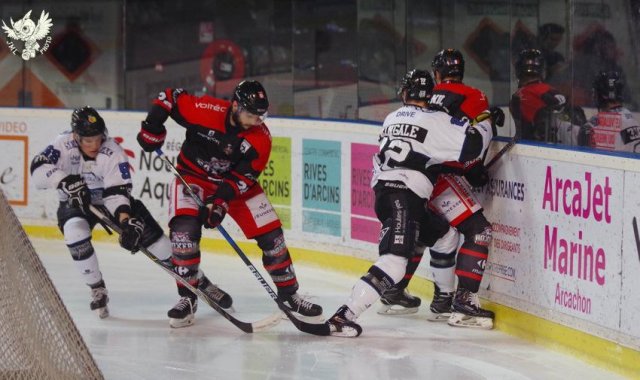 Photo hockey match Bordeaux - Gap  le 28/02/2018
