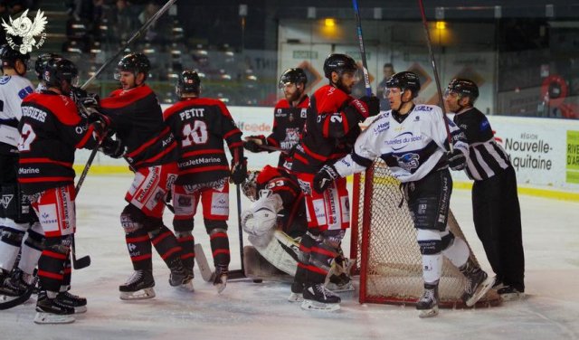 Photo hockey match Bordeaux - Gap  le 28/02/2018