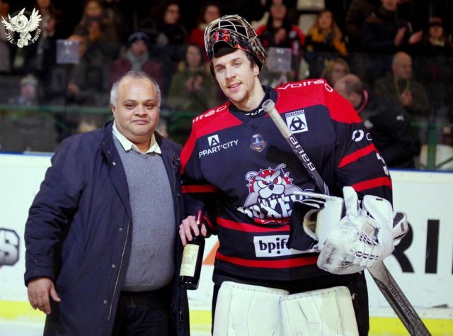 Photo hockey match Bordeaux - Gap  le 28/02/2018