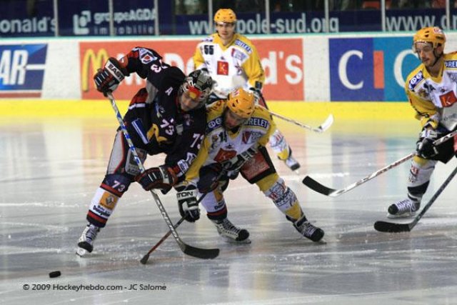 Photo hockey match Grenoble  - Strasbourg  le 03/03/2009