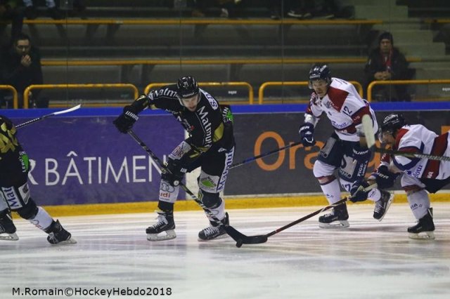 Photo hockey match Rouen - Angers  le 02/03/2018