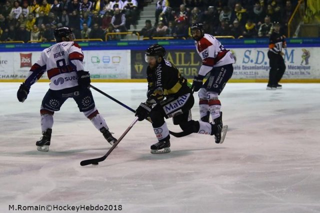 Photo hockey match Rouen - Angers  le 02/03/2018