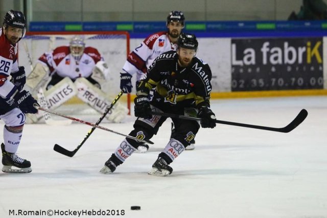 Photo hockey match Rouen - Angers  le 02/03/2018