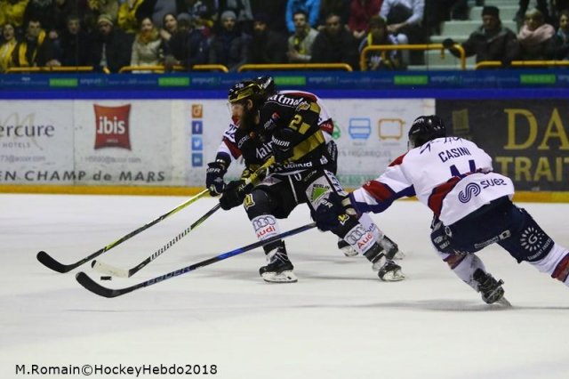 Photo hockey match Rouen - Angers  le 02/03/2018