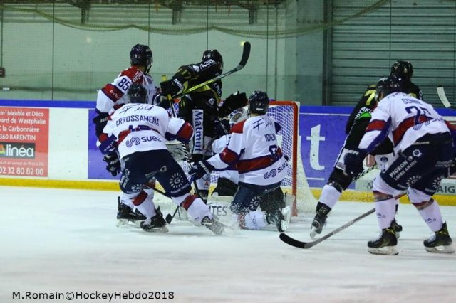 Photo hockey match Rouen - Angers  le 02/03/2018
