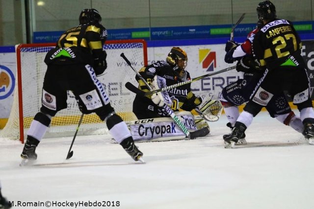 Photo hockey match Rouen - Angers  le 02/03/2018