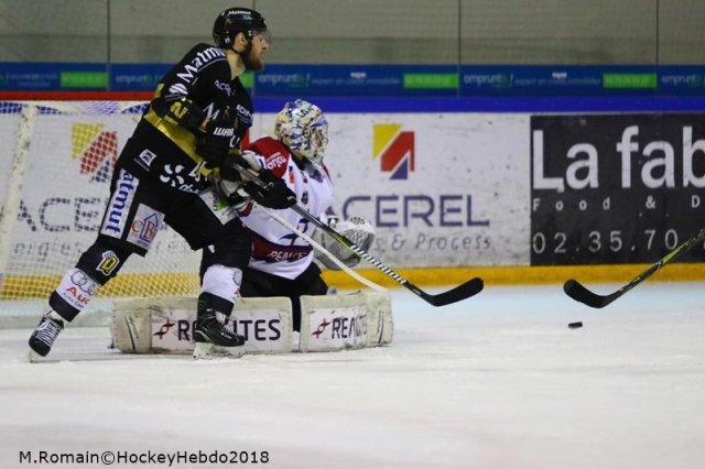 Photo hockey match Rouen - Angers  le 02/03/2018