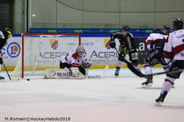 Photo hockey match Rouen - Angers  le 02/03/2018
