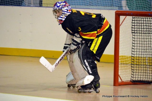Photo hockey reportage N1 : Les Griffons en mode fusée
