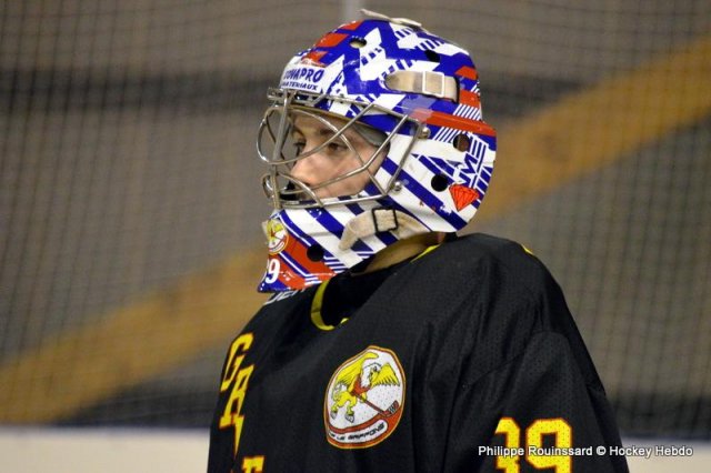 Photo hockey reportage N1 : Les Griffons en mode fusée