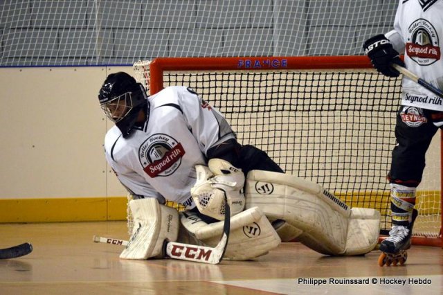 Photo hockey reportage N1 : Les Griffons en mode fusée