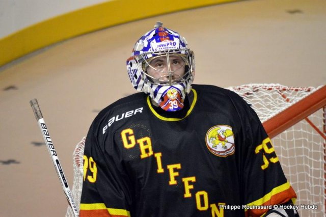 Photo hockey reportage N1 : Les Griffons en mode fusée