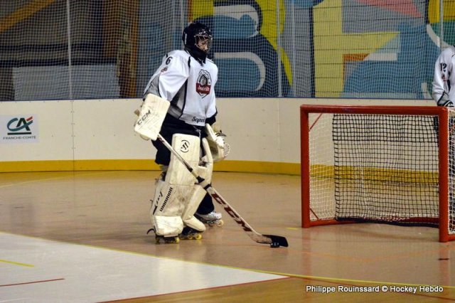 Photo hockey reportage N1 : Les Griffons en mode fusée