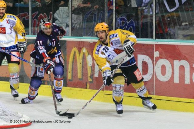 Photo hockey match Grenoble  - Strasbourg  le 03/03/2009