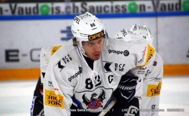Photo hockey match Lausanne - Fribourg le 19/12/2017