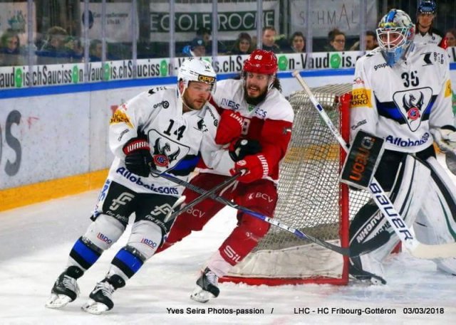 Photo hockey match Lausanne - Fribourg le 03/03/2018