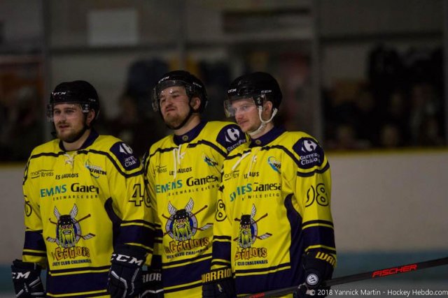 Photo hockey match Clermont-Ferrand - Châlons-en-Champagne le 03/03/2018