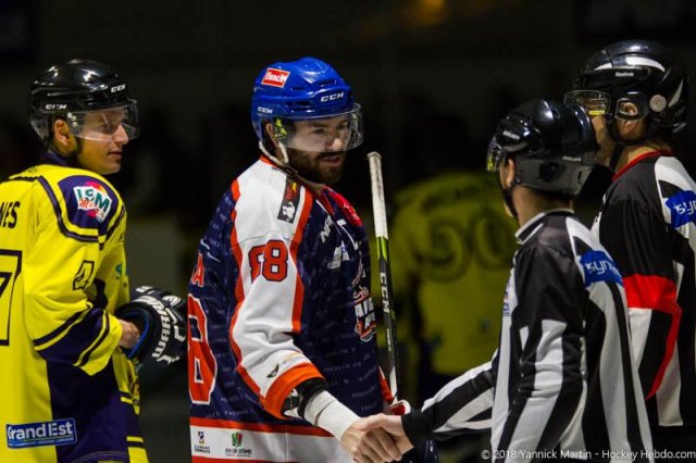 Photo hockey match Clermont-Ferrand - Châlons-en-Champagne le 03/03/2018