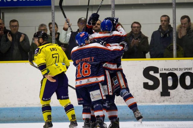 Photo hockey match Clermont-Ferrand - Châlons-en-Champagne le 03/03/2018