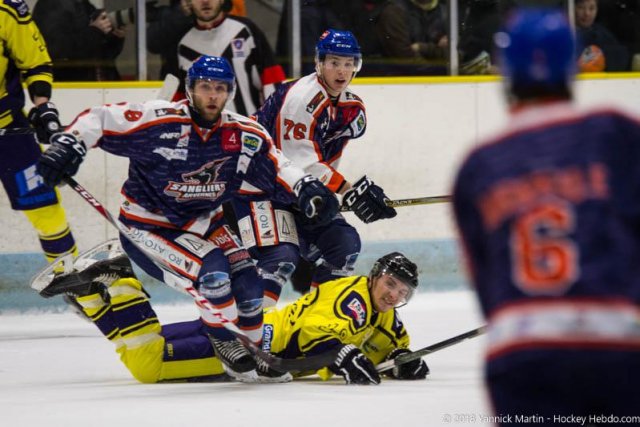 Photo hockey match Clermont-Ferrand - Châlons-en-Champagne le 03/03/2018