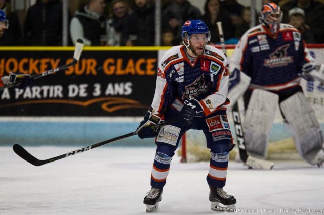 Photo hockey match Clermont-Ferrand - Châlons-en-Champagne le 03/03/2018