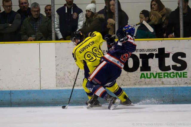 Photo hockey match Clermont-Ferrand - Châlons-en-Champagne le 03/03/2018