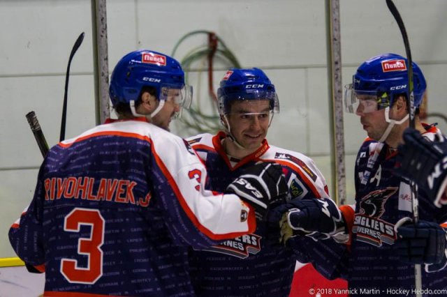 Photo hockey match Clermont-Ferrand - Châlons-en-Champagne le 03/03/2018