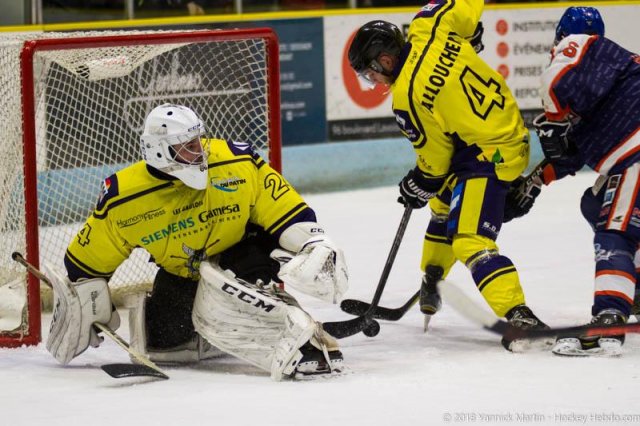Photo hockey match Clermont-Ferrand - Châlons-en-Champagne le 03/03/2018