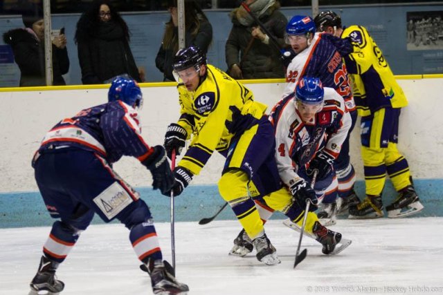 Photo hockey match Clermont-Ferrand - Châlons-en-Champagne le 03/03/2018