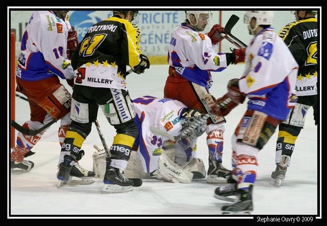Photo hockey match Rouen - Epinal  le 03/03/2009